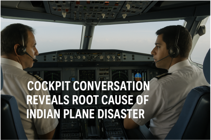 Cockpit Conversation Reveals Root Cause of the Indian Plane Disaster